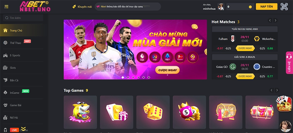 truy cập địa chỉ nhà cái nbet không bị chặn 