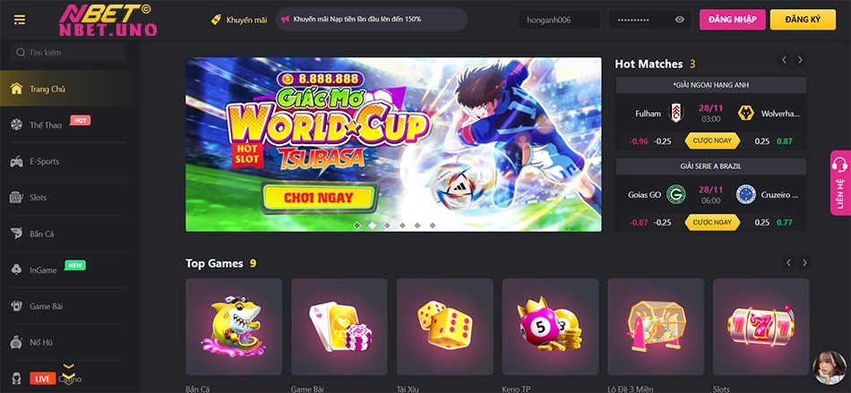 những ưu điểm hấp dẫn đến từ đâu nbet